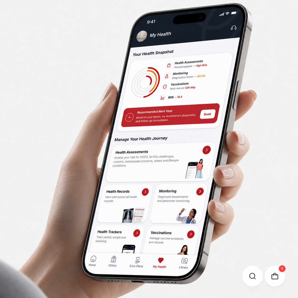 Newmi Care mobile app