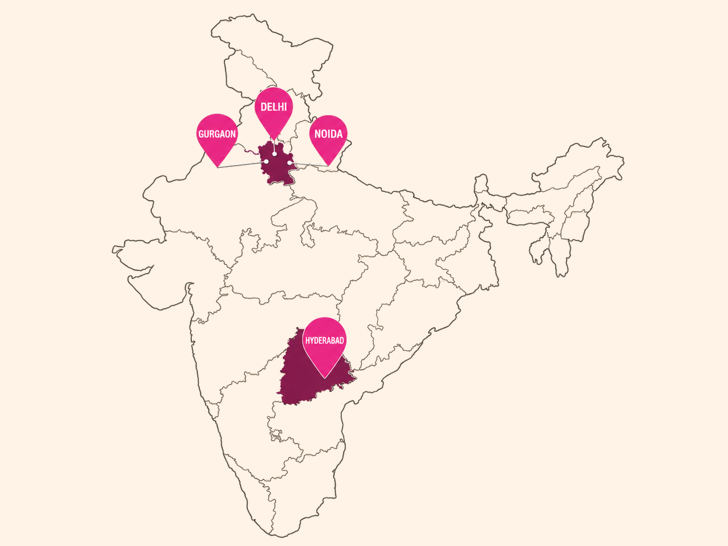 Newmi clinic locations across India
