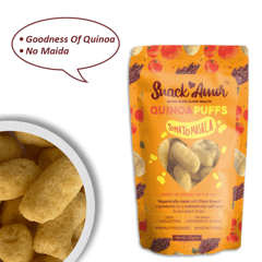 Snack Amor Quinoa Puffs Tomato Masala (Pack of 3)