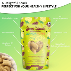 Snack Amor Quinoa Puffs Mint n Lime (Pack of 3)