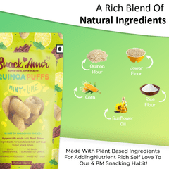 Snack Amor Quinoa Puffs Mint n Lime (Pack of 3)
