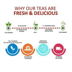 TEACURRY Healthy Hair Tea (1 Month pack | 30 tea bags) - Helps with Hair Growth, Shine, Repair & Strength