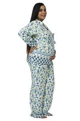 Chicmomz Sea Life Print Maternity Nightsuit