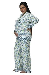 Chicmomz Sea Life Print Maternity Nightsuit