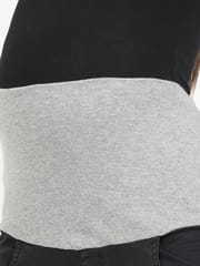 The Mom Store Stretchable Denims with Belly Support- Black