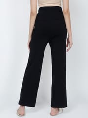 The Mom Store Comfy Maternity Regular Pants - Black