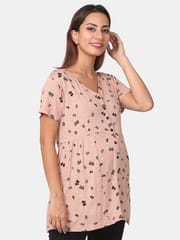 The Mom Store Butterfly Maternity and Nursing Top
