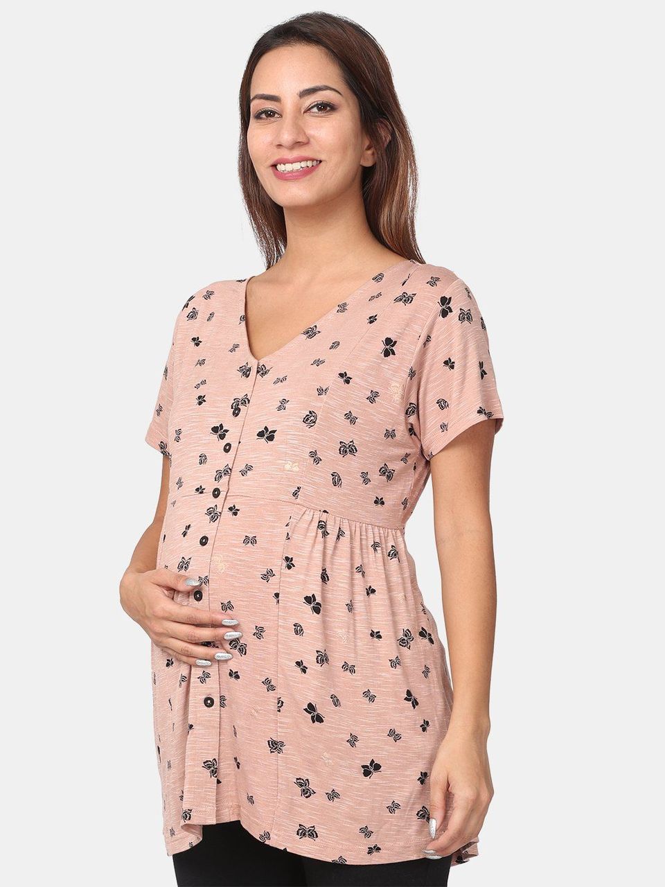 The Mom Store Butterfly Maternity and Nursing Top