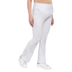 Mometernity Light Grey Flared Maternity Bottom