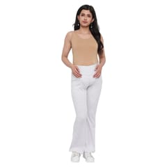 Mometernity Light Grey Flared Maternity Bottom