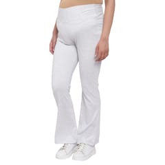 Mometernity Light Grey Flared Maternity Bottom
