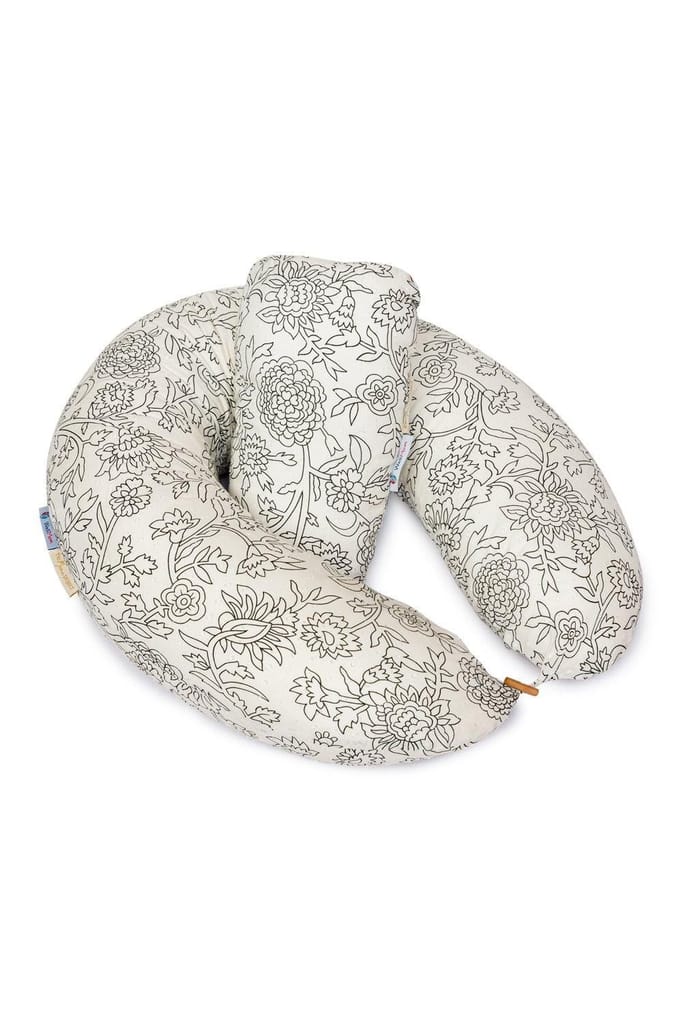 Bloom Like A Lily Crescent Shaped Full Body Maternity & Nursing Pillow