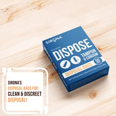 Sirona Disposal Bags for Discreet Disposal of Tampons and Condoms  -  50 Bags