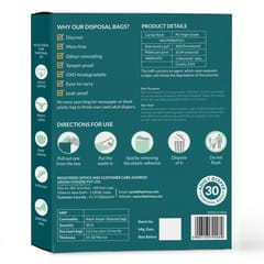 Sirona Premium Adult Diaper Disposal Bags  -  30 Bags
