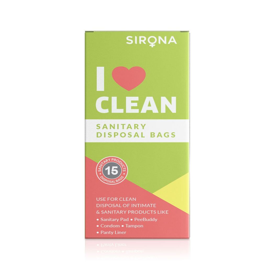 Sirona Sanitary and Diapers Disposal Bag 15 Bags