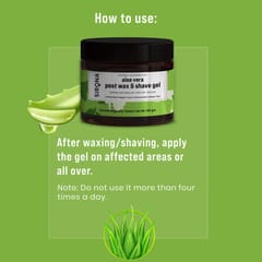 Sirona Natural Mineral Oil Free Post Shave Gel After Shaving Lotion  -  100 gm