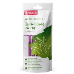 Sirona Disposable Shaving Razor for Women with Aloe Boost  -  Pack of 5
