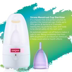 Sirona Menstrual Cup Sterilizer  - 1 Unit