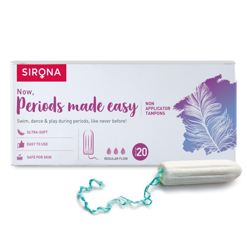 Sirona FDA Approved Premium Digital Tampon (Heavy Flow) 20 Tampon