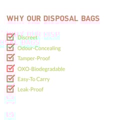 Sirona Sanitary and Diapers Disposal Bag 75 Bags