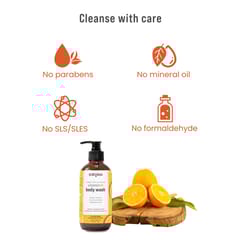 SIRONA Natural Vitamin C Body Wash for Men & Women  -  300 ml