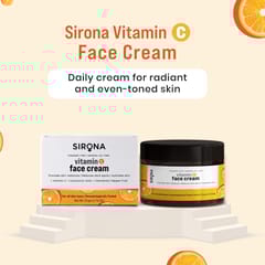 SIRONA Vitamin C Cream  -  50 gm