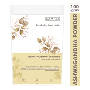 NAMHYA Ashwagandha Powder for Immunity - 100 Grams