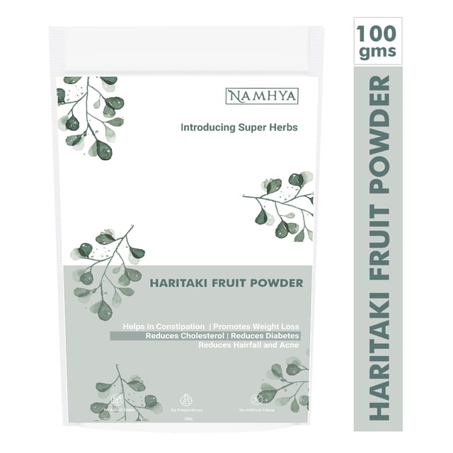 NAMHYA Haritaki(Harad) for Natural Liver Detox - 100 Grams
