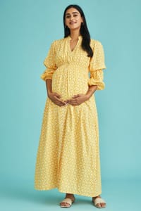 The Mama Project Hiya Nursing & Maternity Button-Down Shirt Dress