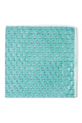 The Mama Project Birds On The Splurge Organic Muslin Swaddle Sheet