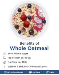 True Elements Whole Oatmeal 500gm