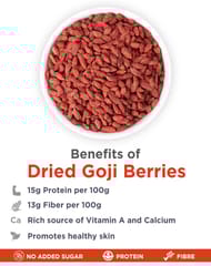 True Elements Dried Goji Berries 500gm