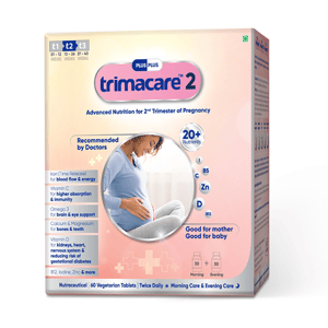 TRIMACARE™ 2 Prenatal vitamins for Pregnancy | Folic Acid | DHA | Iron | Calcium Magnesium | Vitamin D | Omega-3 Fatty Acids |Second Trimester