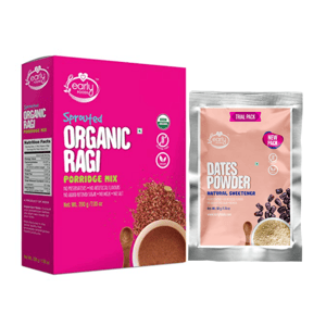 Early Foods Sprouted Ragi Porridge + Trial Pack of Dry Dates Powder Combo