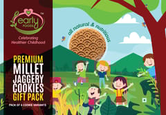 Early Foods Premium Millet Jaggery Cookies Gift Box