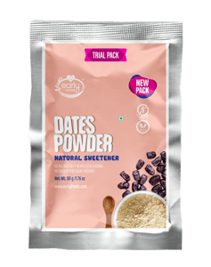 Early Foods (Trial Pack) Dry Dates Powder - Natural Sweetener 50g