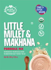 Early Foods Organic Little Millet and Makhana Porridge Mix, 200g