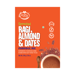 Early Foods Sprouted Ragi, Almond and Date Porridge Mix 200g