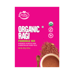 Early Foods Organic Sprouted Ragi Porridge Mix 200g (Plain)
