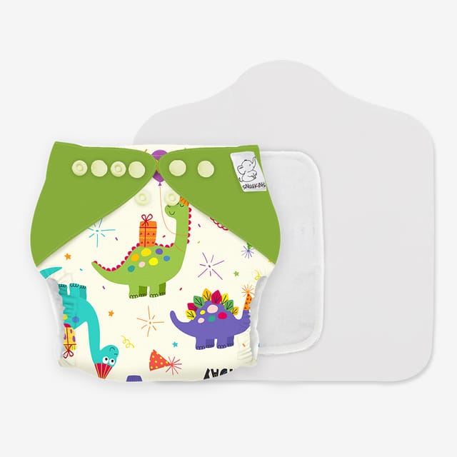 Snugkins New Age Reusable,Waterproof and Washable Cloth Diapers for Babies ( 0-2 years) - Birthday Bumps