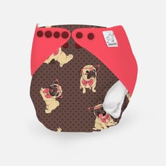 Snugkins New Age Reusable, Waterproof and Washable Cloth Diapers for Babies ( 0-2 years) - PawFect Day