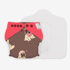 Snugkins New Age Reusable, Waterproof and Washable Cloth Diapers for Babies ( 0-2 years) - PawFect Day