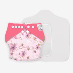 Snugkins New Age Reusable, Waterproof and Washable Cloth Diapers for Babies ( 0-2 years) - Sakura