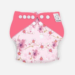 Snugkins New Age Reusable, Waterproof and Washable Cloth Diapers for Babies ( 0-2 years) - Sakura