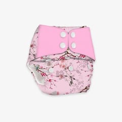 Regular Diaper by Snugkins Freesize Reusable, Waterproof and Washable Cloth Diapers for day time use - Blooming Dale