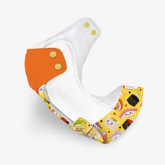 Regular Diaper by Snugkins Freesize Reusable, Waterproof and Washable Cloth Diapers for day time use - Mushi Sushi
