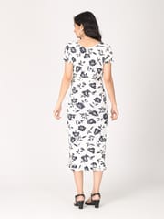 The Mom Store Tropical Lush Maternity and Nursing Dress