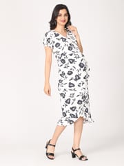 The Mom Store Tropical Lush Maternity and Nursing Dress
