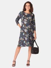 The Mom Store Le Paradise Maternity and Nursing Tunic Dress