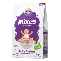 Bebe Burp Organic Baby Food Instant Mix Porridge, Cookies Combo Pack Of 2 - 200 Gm and 150 Gm Each (BARLEY MIX AND CHOCO MULTIGRAIN COOKIES WITH REAL FRUITS & VEGGIES)